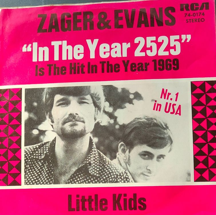 Vinyl Single Zager Evans In The Year 2525 (Gebraucht) in Langenthal