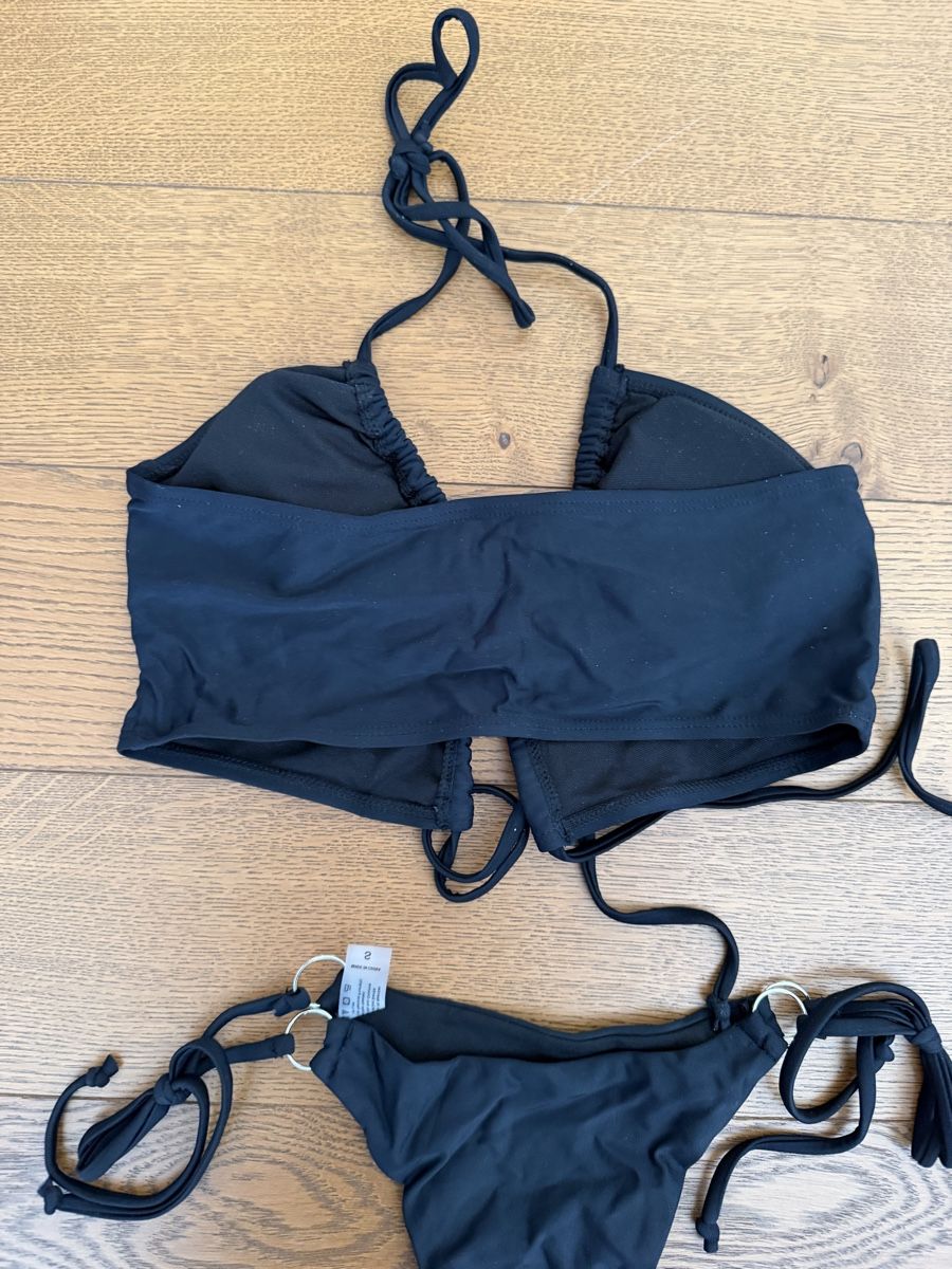 Costumi da bagno & Bikini: Schwarzer Bikini mit Bändchen, Grösse S - Sommer Hit! – Nuovo (secondo la descrizione) da Bassersdorf venduto da Sandy456 5