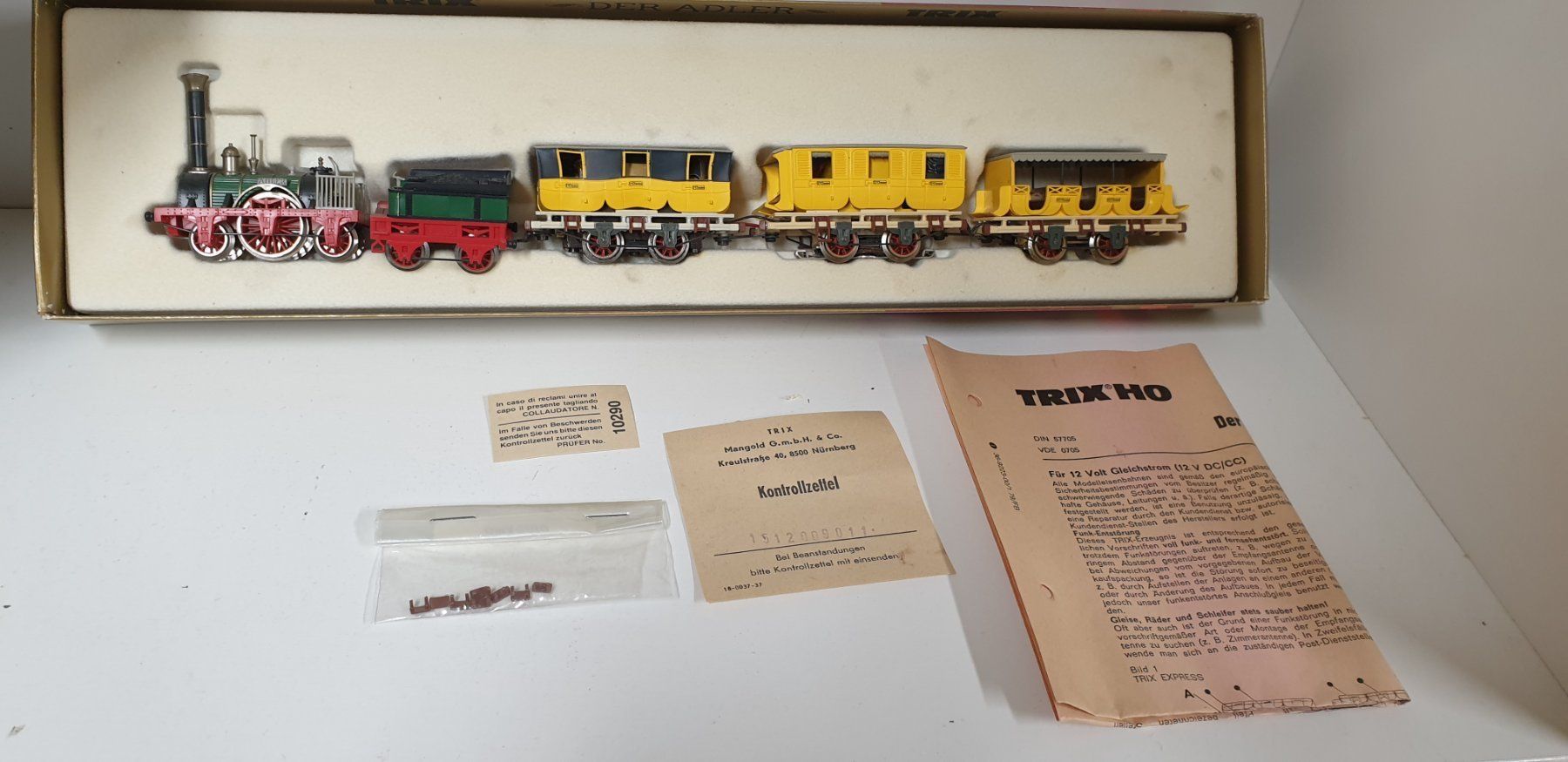 Trix Modellini di ferrovie: Trix Der Adler Wechselstrom H0/AC – Usato da Geroldswil venduto da TopTrain54 1