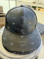 MCM Baseball Cap Black Studded Medium