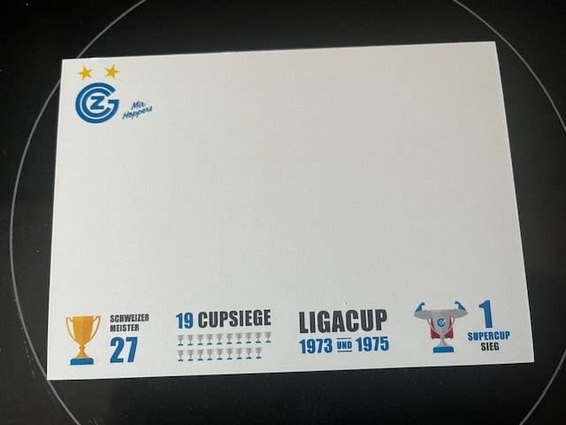 Autografi: GC Manschaftskarte 2016/17 – Usato da Naters venduto da juveman 1