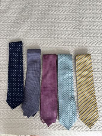 Marks & Spences Ties Silk 100%
