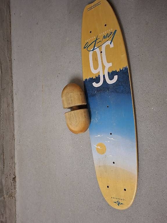 Skateboards: Vew-Do Balance Board 36 Longboard mit Rolle – Usato da Affoltern am Albis venduto da Feather 3
