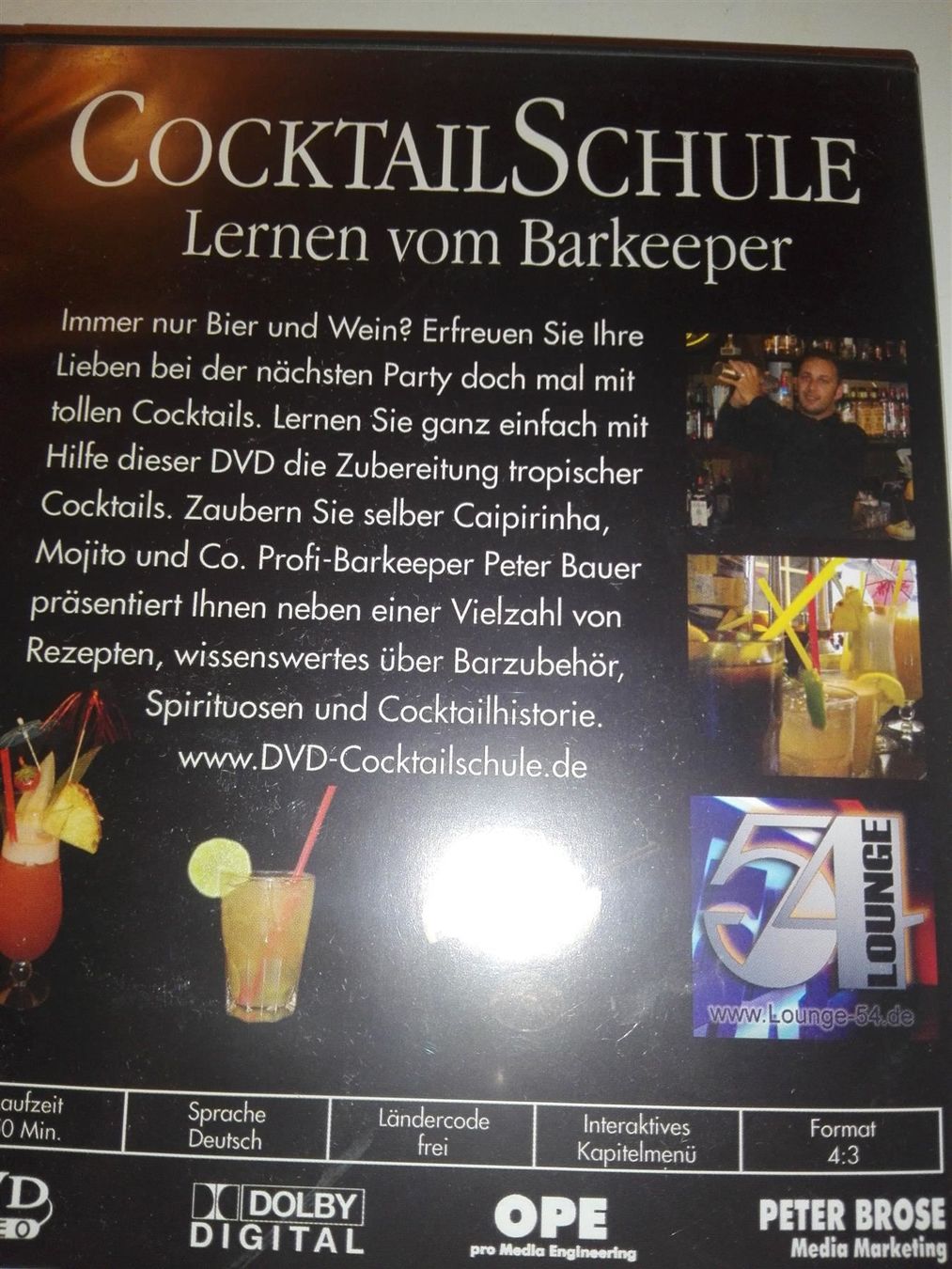 Alle DVDs: Cocktail Schule - Lernen vom Barkeeper – Gebraucht aus St. Gallen von elkapone 2