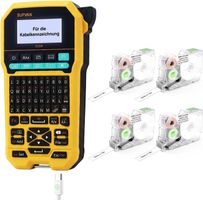 Beschriftungsgerät Bluetooth Etikettendrucker Set