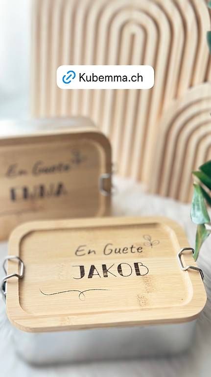 Contenitori & Simili: Lunchbox personalisiert  – Usato da Glis venduto da KubEmma.ch 2