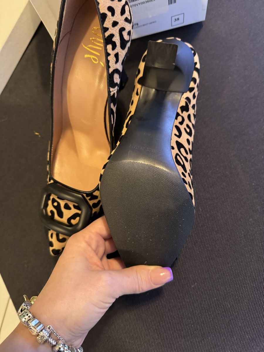 Scarpe da donna: Scarpa in cuoio leopardata – Nuovo e nell'imballaggio originale da Grono venduto da tes_6t5v 2