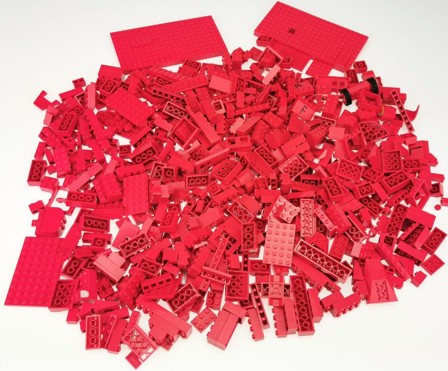 über 1 kg rote LegoSteine Kaufen auf Ricardo