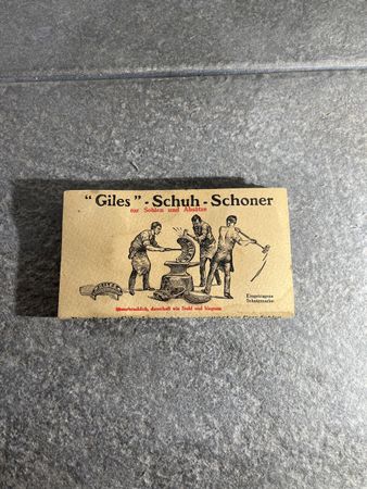 Schuh-Schoner ca. 1890