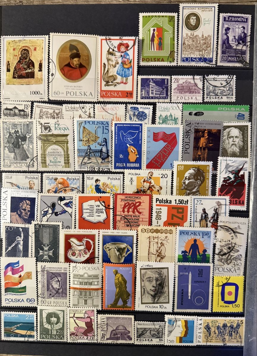 Tutti i francobolli: 108 timbres -  Pologne – Usato da Petit-Lancy venduto da Solcarm 1