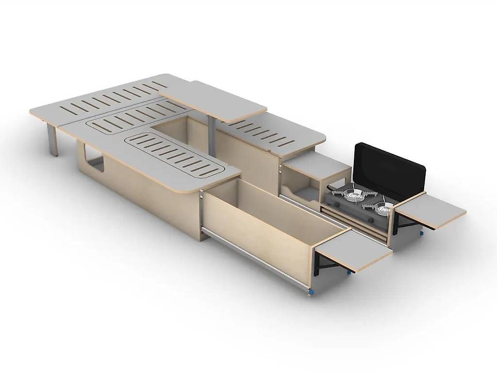 Sonstiges Campingzubehör: Universal CampingBox für BUS/MiniVAN – Neu und originalverpackt aus Hinterforst von myBRO 2