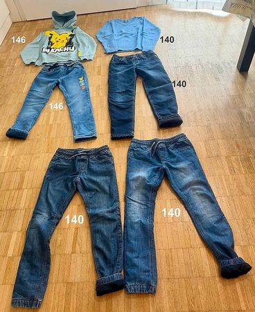 Winter Kinderkleiderpaket Grösse 140 & 146