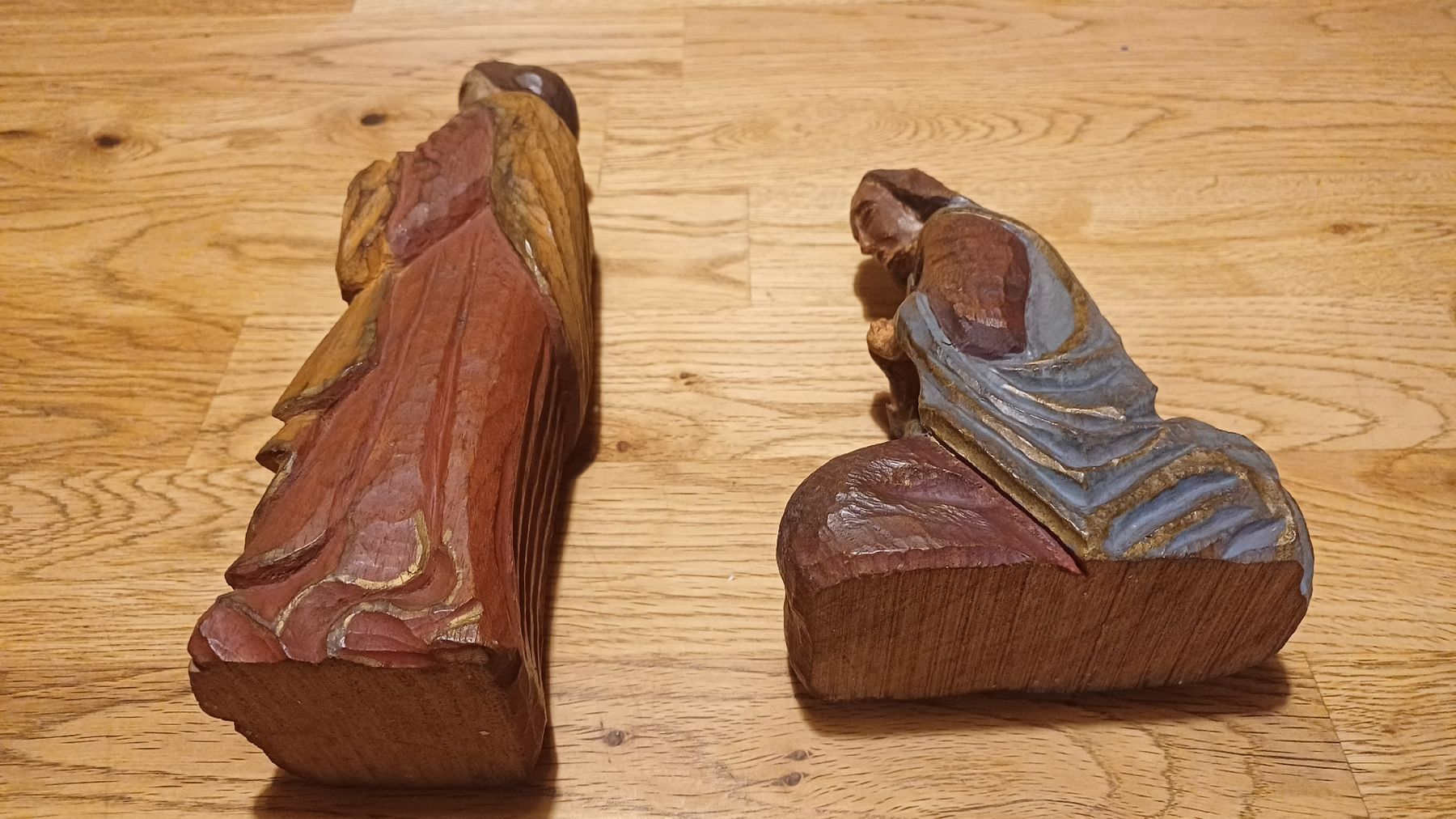 Figuren: Grosse geschnitzte Krippenfiguren – Gebraucht aus Flawil von Naphtali 1
