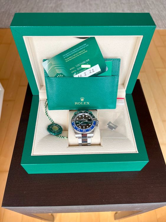 Rolex GMTMaster II Batman NEU / 126710 / Start=Listenpreis Kaufen auf Ricardo