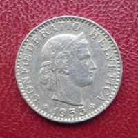 20 Rappen - Jahrgang 1955