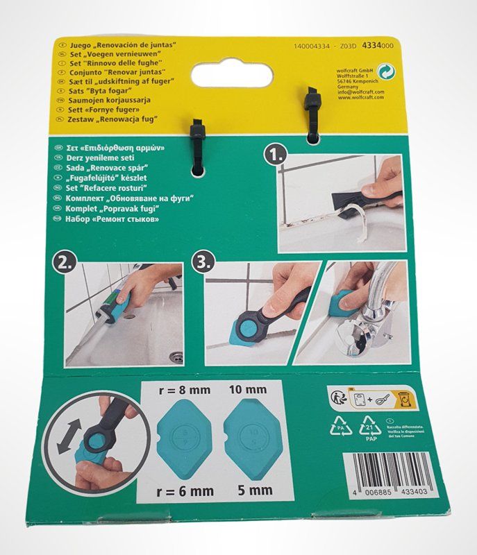 Wolfcraft Alle Werkzeuge: WOLFCRAFT Fugen-Reparatur-Set – Neu (gemäss Beschreibung) aus Wangen b. Olten von Restwert_Wangen 1