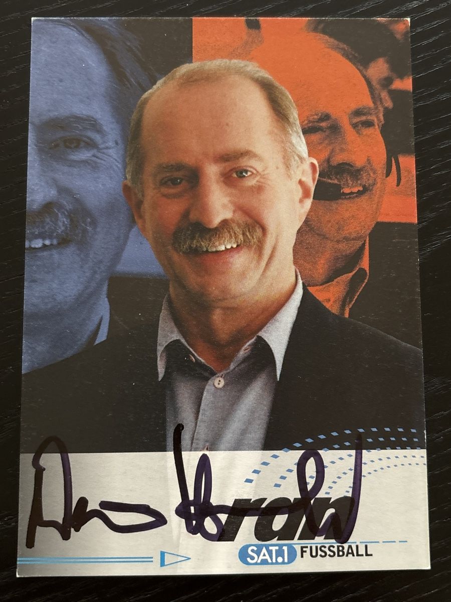 Autografi: Werner Hansch – Usato da Uetendorf venduto da hoisle