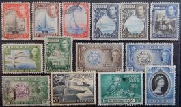 Bermuda British Lot mit alten Werten IV