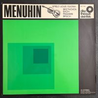 Yehudi Menuhin - Vinyl LP, Beethoven, Bach, Bruch.
