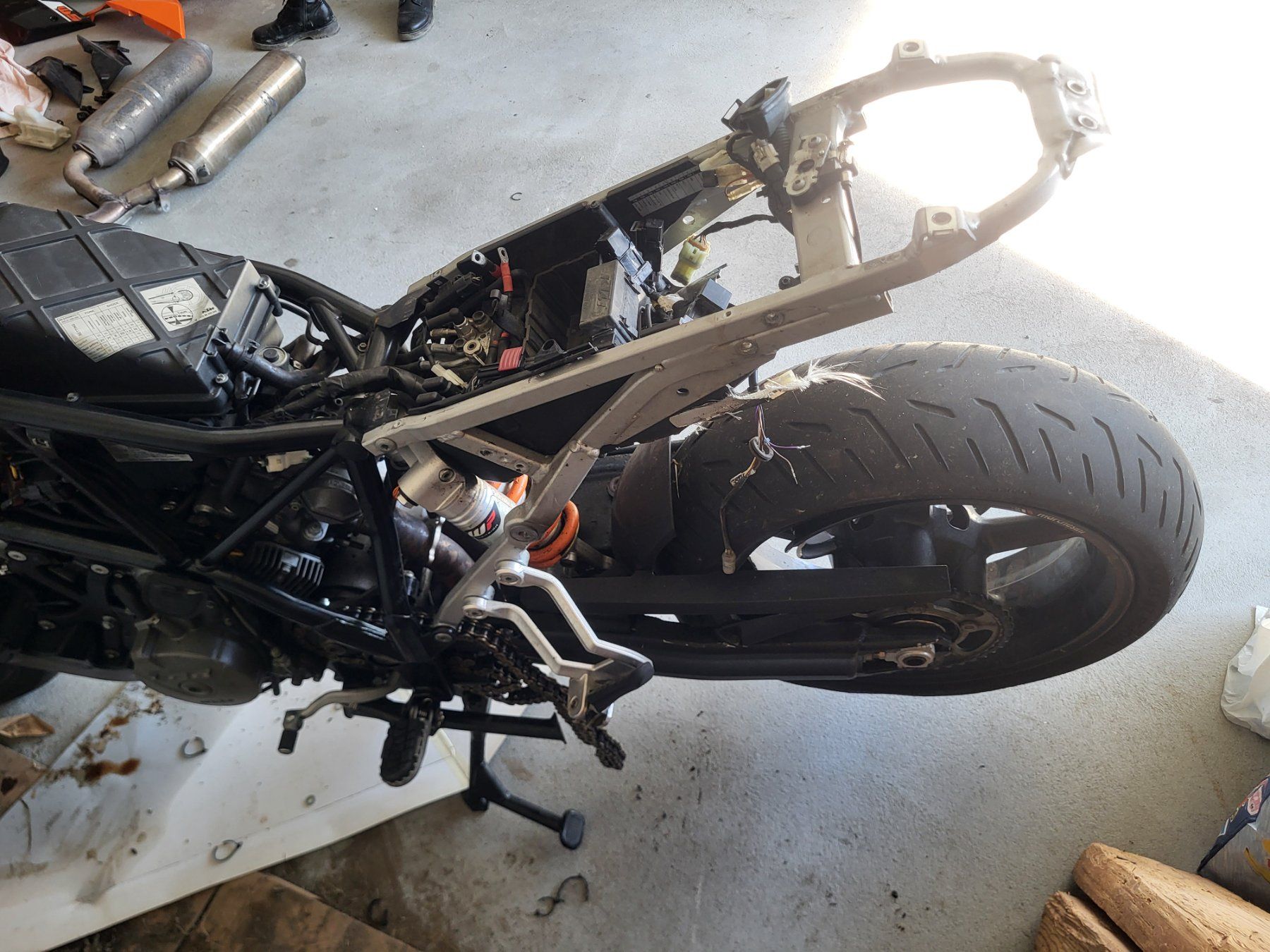 KTM Strada: Unfall KTM990SMT mit 64455km – Difettoso da Bettwil venduto da Phippi93 3