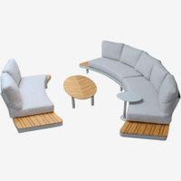Gartenlounge Lounge Set Lounza Beige – Gartenmöbel Sale