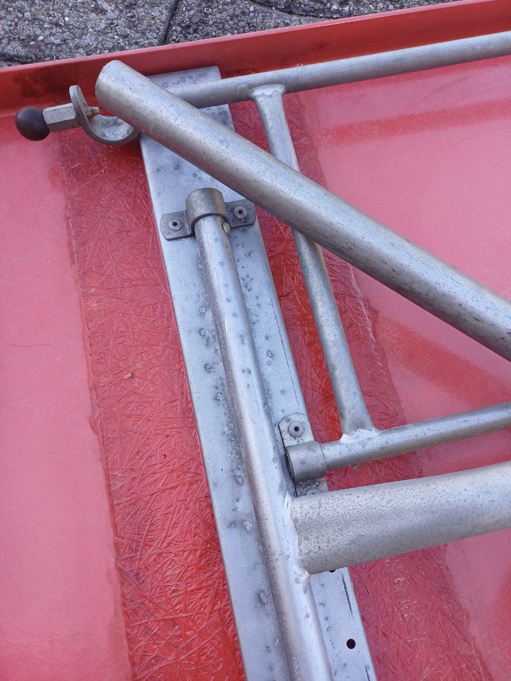 Bigla Tische: Vintage Gartentisch, klappbar, GFK – Gebraucht aus Niederuzwil von wolkenlos80 3