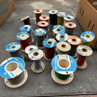 17kg Kupfer Litzen Draht vorallem 28x0.15 in diversen Farben