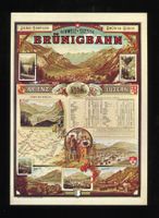 Brünigbahn, Künstlerkarte