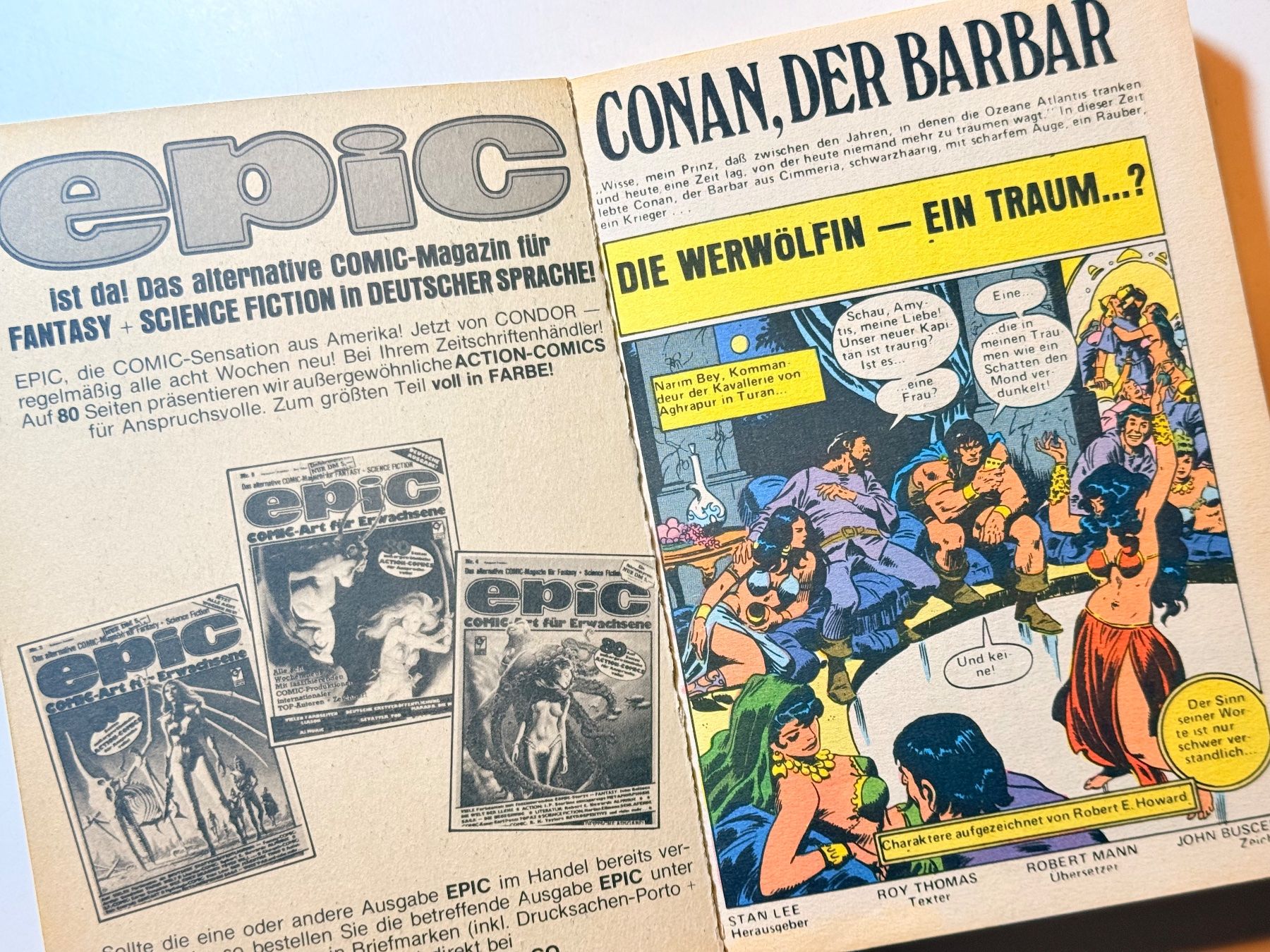 Comics: MAGNUS, HERR DER ROBOTER UND CONAN, DER BARBAR, Comic – Gebraucht aus Zuerich von SonderArt-Wertgut 2