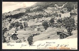 AK Wengen, Ansicht Mittlerer Teil, 1902