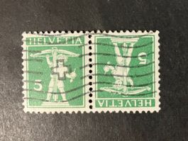 Kehrdruck Kat. K 7II, gestempelt, KP 450.--