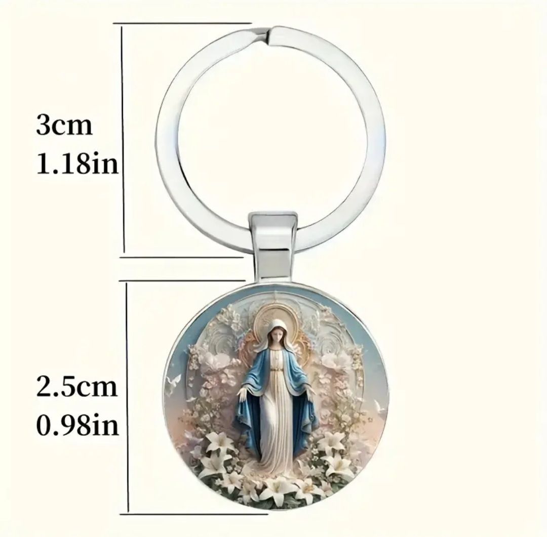 Portachiavi: Portes-clés Vierge Marie, NEUF – Nuovo e nell'imballaggio originale da Puidoux venduto da mic_c2fh 1
