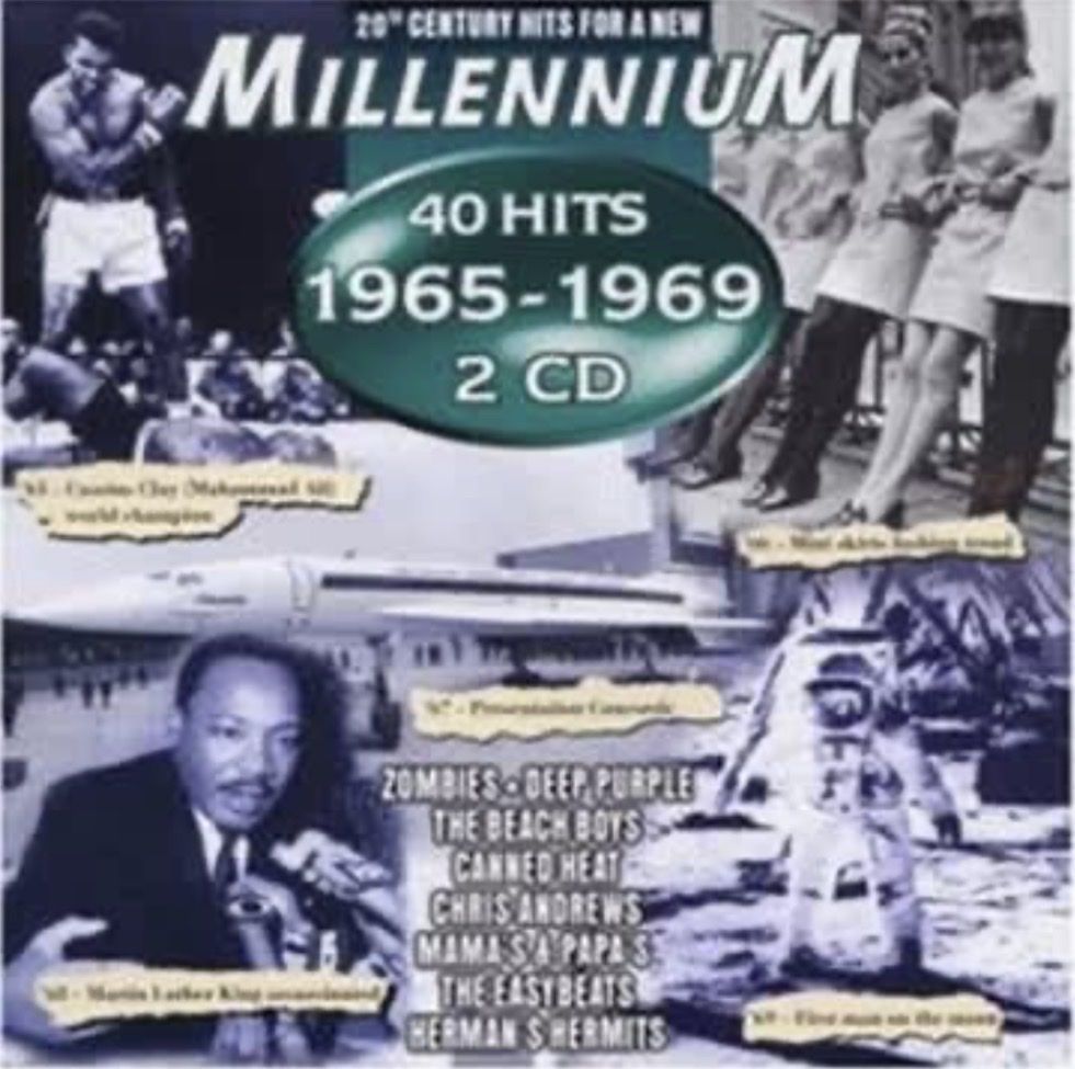 CD: Millennium 1965-1969 Hits 2 CDs – Usato da Sursee venduto da Betlaze
