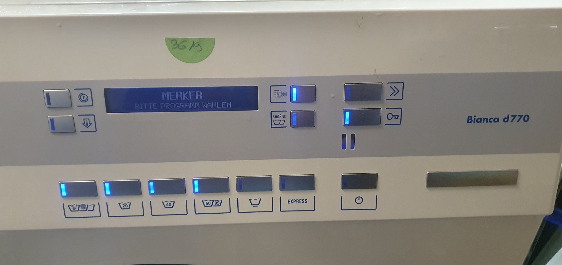 Lavatrici: Merker Waschmaschine, 6 KG, Bianca D770 – Usato da Winterthur venduto da BauTeilLaden2000 3