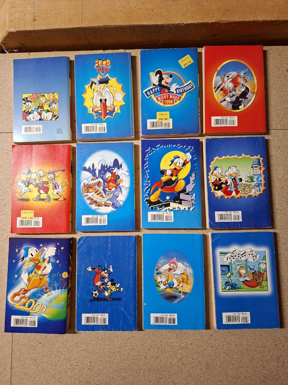 Fumetti: 12 lustige Taschenbücher – Usato da Büsserach venduto da Grenzstein 1