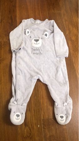 Kuscheliger daddy‘s favorite mit Bärli-Motiv, Grösse 74