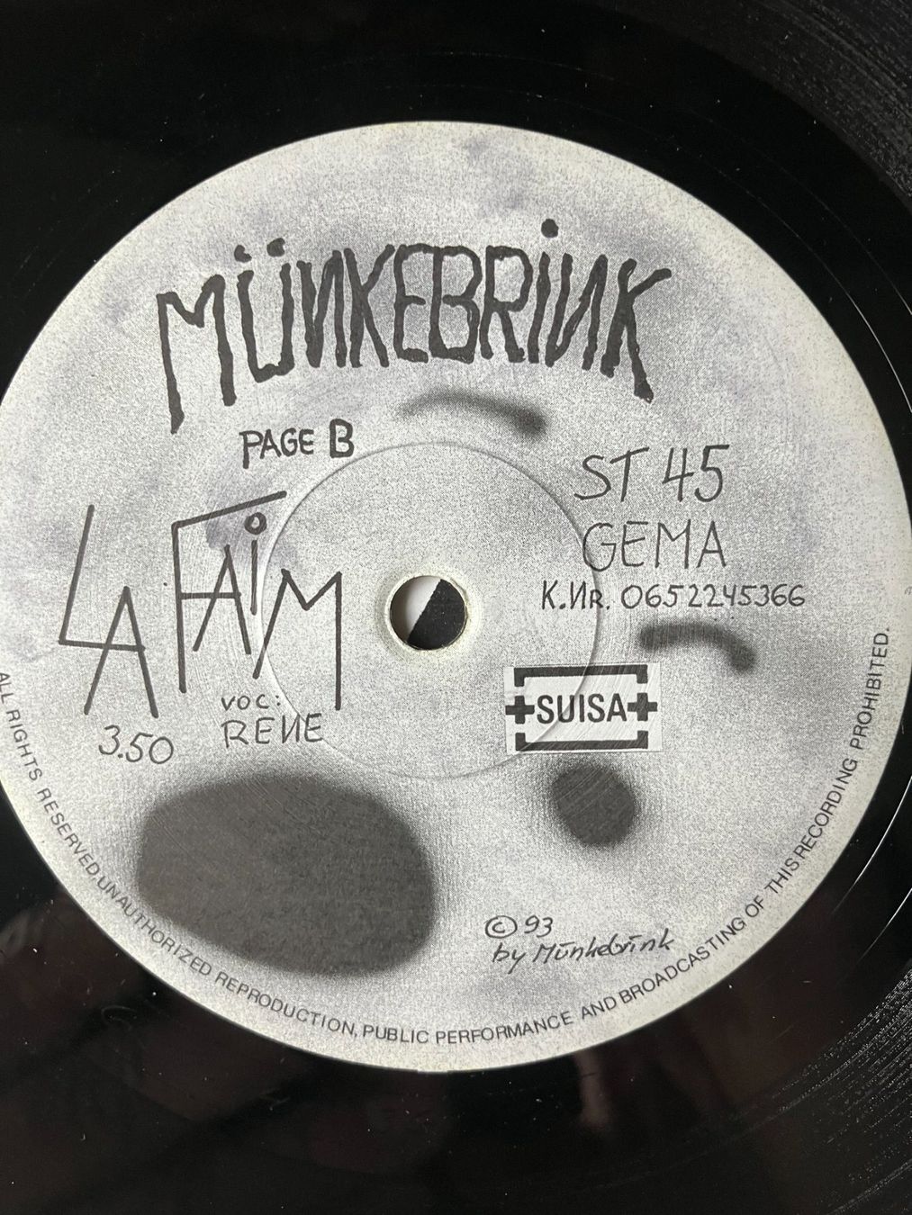 Schallplatten: Münkebrink – Gebraucht aus Aarwangen von Jukebox3 9