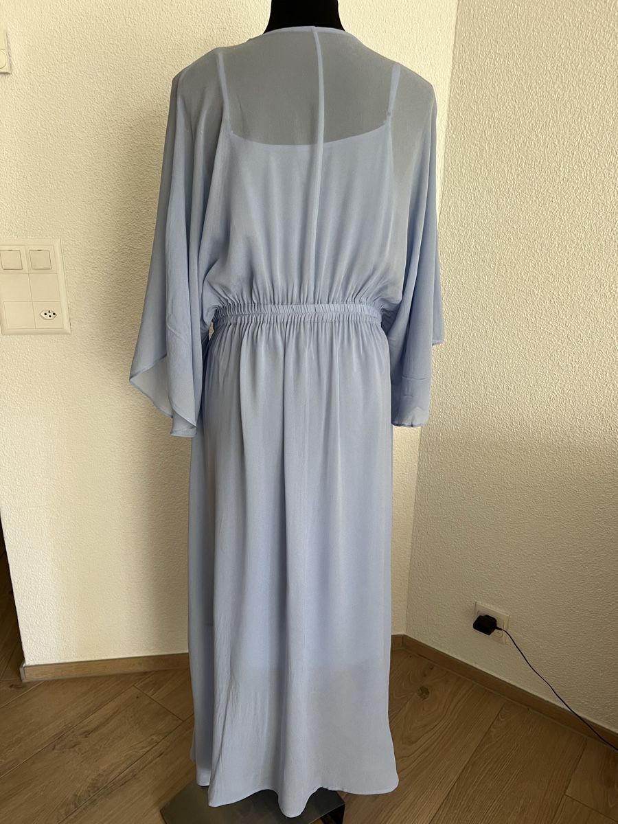 Vestiti: Maxikleid SECOND FEMALE Tulipa blau Grösse L  – Usato da Luzern venduto da suhamadlun 4