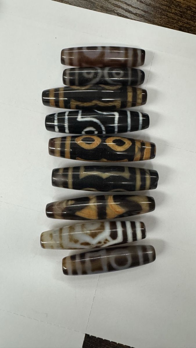 Perle (finte): Dzi beads – Usato da Bern venduto da Cytyttny 3