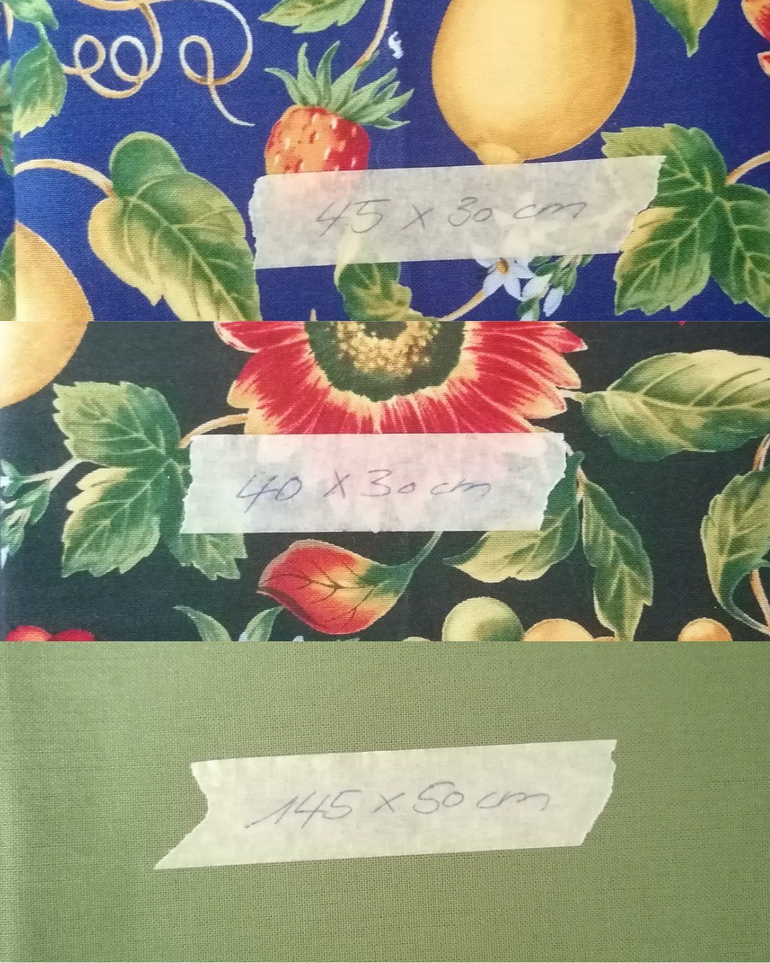 Stoffe: Patchwork Stoff 10stk verschiedene Grössen (nr.135) – Neu (gemäss Beschreibung) aus Bettlach von Anschyellie 1