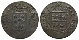 Wallis Halbbatzen 1708  /2266