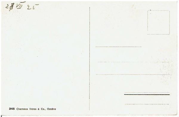 Cartoline postali: Le Riffelhorn et le Mont Cervin – Usato da Flims - Dorf venduto da Stagediver 1