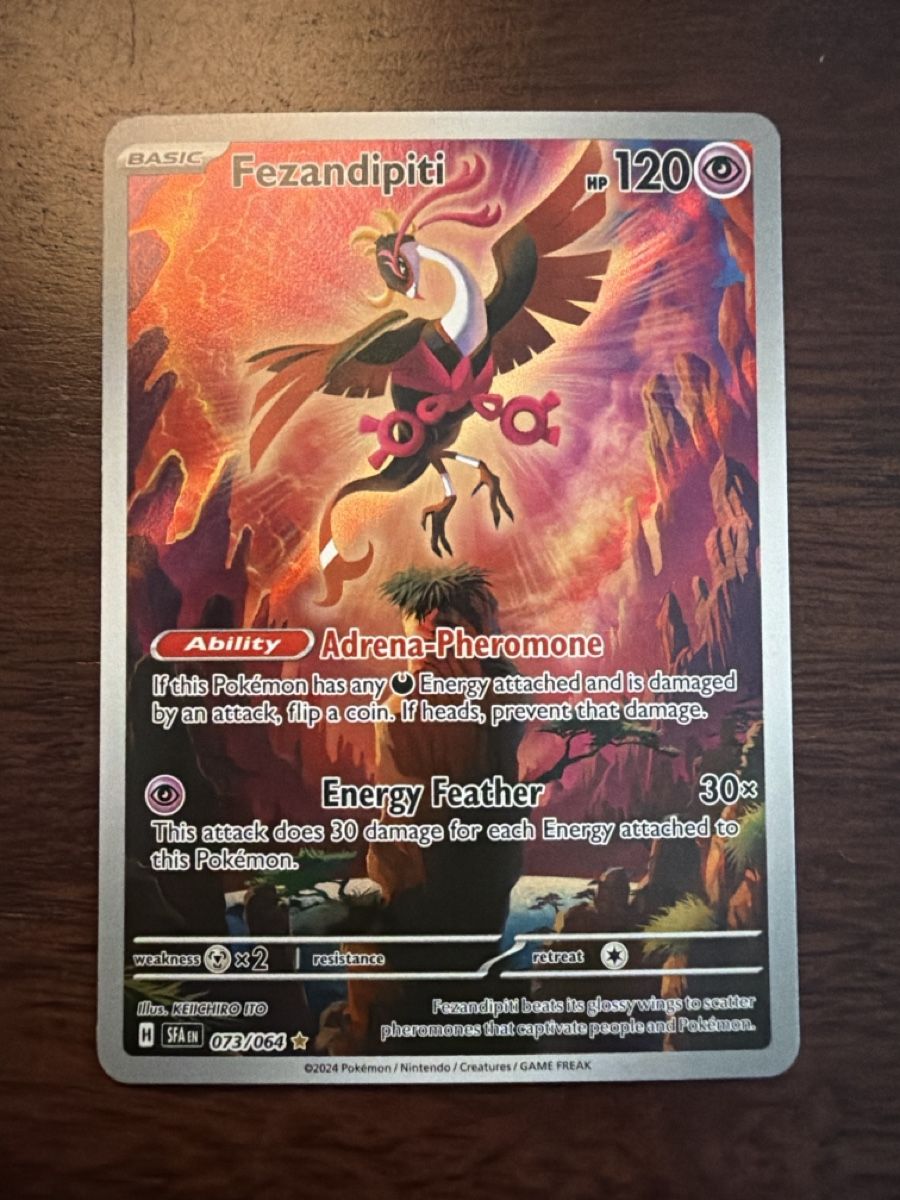 Pokémon Sammelbilder & Trading cards: Fezandipiti (SFA 073) – Neu (gemäss Beschreibung) aus Emmenbrücke von Pack_Ripper