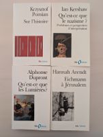 4 livres histoire : Kershaw, Pomian, Arendt, Dupront 📚