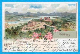 Gruss aus Zürich 1902 - Uetliberg
