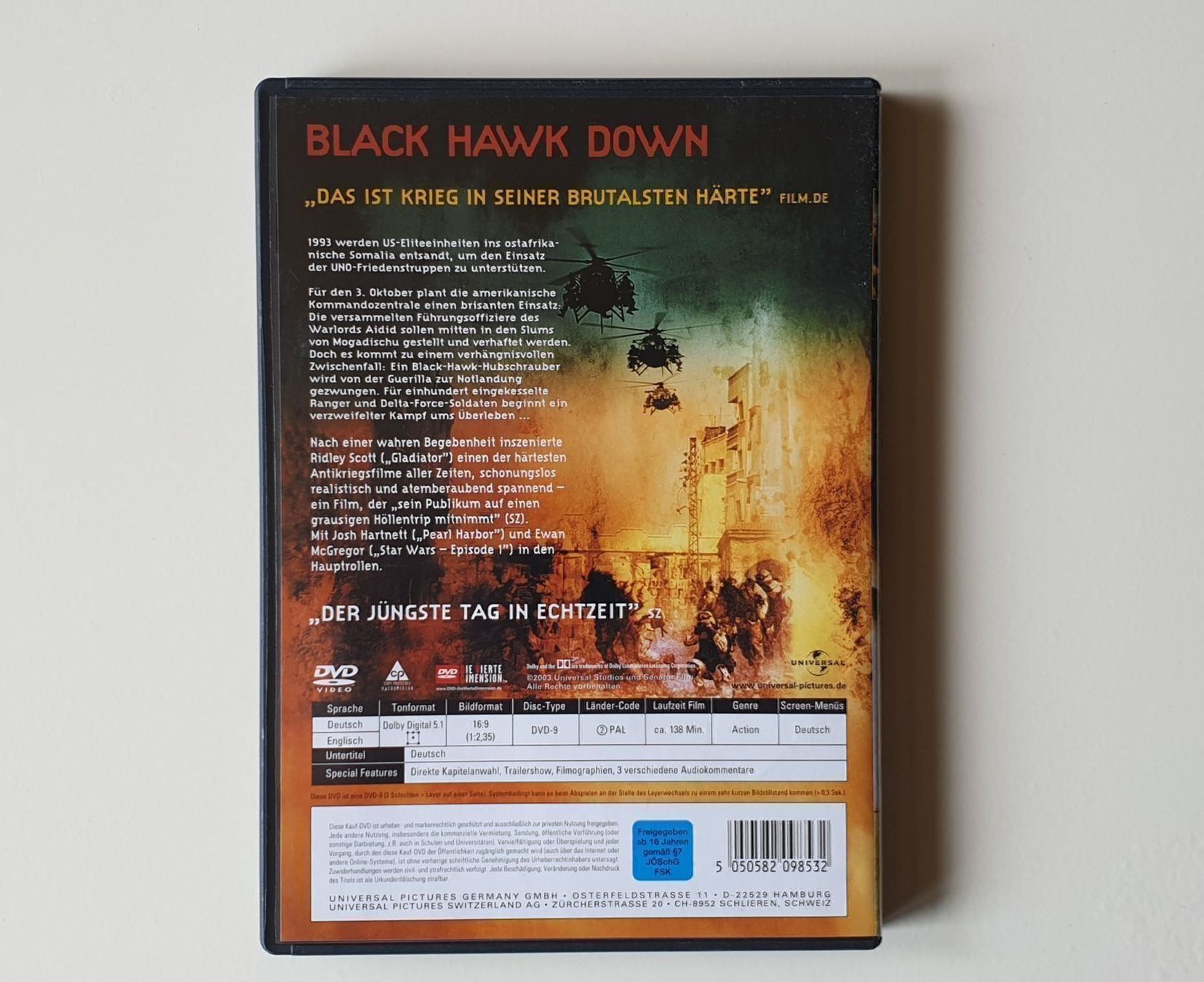 Tutti i DVDs: DVD Black Hawk Down – Usato da Spiez venduto da Spacelightning 1