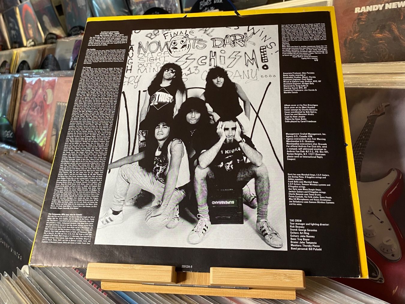 Dischi in vinile: ANTHRAX - STATE OF EUPHORIA...OG EU 1988...VG/VG+ – Usato da Gals venduto da Diskopatshop 3