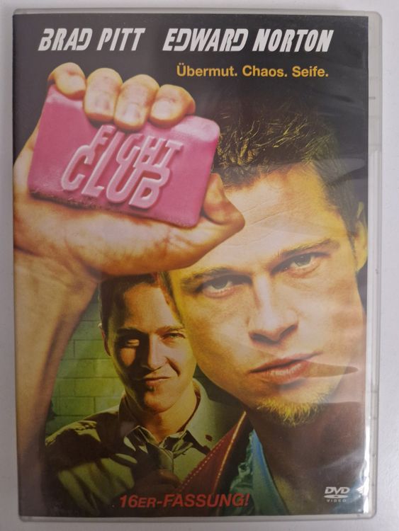 Fight Club DVD - Kultfilm mit Brad Pitt, Top Zustand! (Gebraucht) in ...
