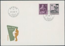 1958 - Historische Bilder - FDC ET - französisch • fr