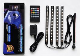 Auto Ambiente Beleuchtung LED mit Fernbedienung / Neu!